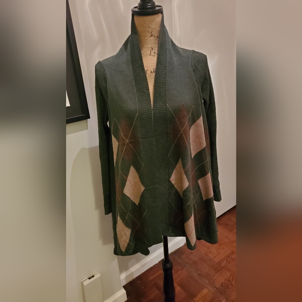Open cardigan